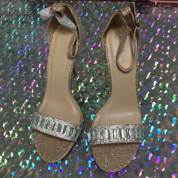 NEW Wild diva high heels rhinestone glitter - Picture 5 of 7